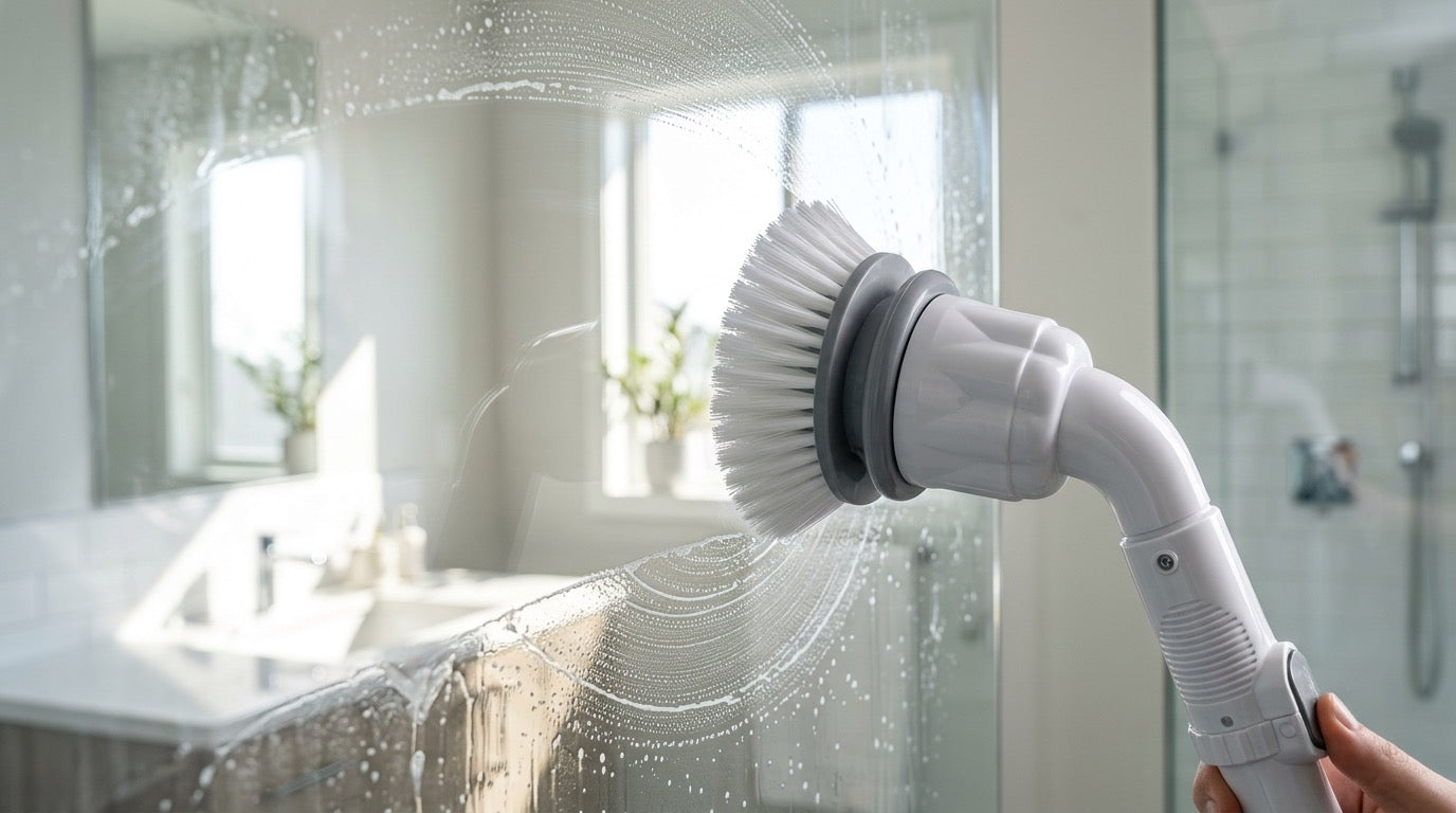 Cordless Spin Scrubber Electric Multipurpose Cleaning Brush for Kitchen Bathroom Toilet - Household Hair Brushes And Mops