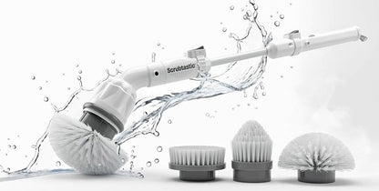 Cordless Spin Scrubber Electric Multipurpose Cleaning Brush for Kitchen Bathroom Toilet - Household Hair Brushes And Mops
